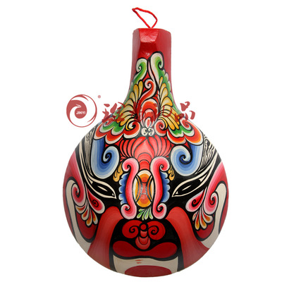 批發(fā)陜西特色工藝品 彩繪 木質(zhì)面具 馬勺臉譜 特色旅游紀(jì)念品